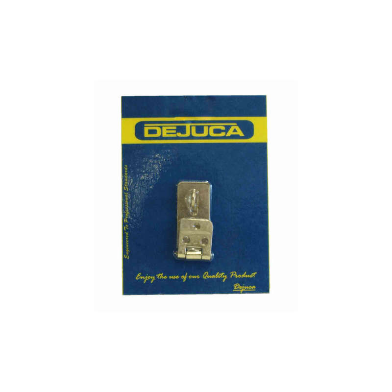 Dejuca - Hasp And Staple - W/screws - Bp - 50mm - L/d - 1/Card - 2 Pack