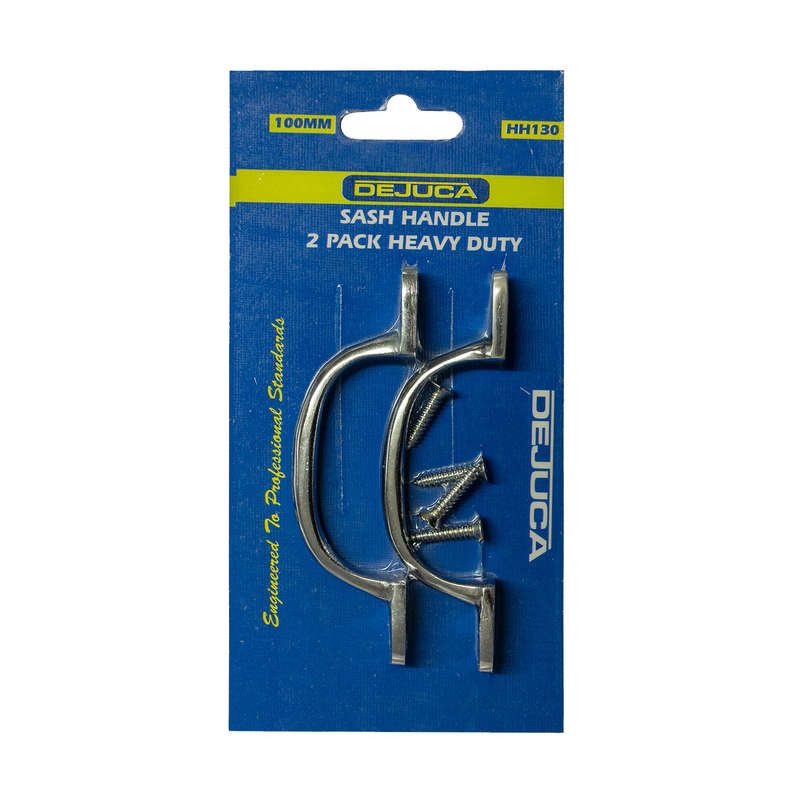 Dejuca - Sash - Handle - Cp - 100mm - 2/CardH/duty - 2 Pack