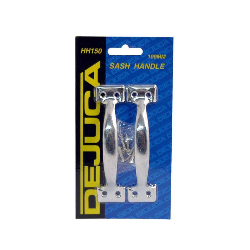Dejuca - Sash - Handle - Cp - 100mm - 2/CardL/duty