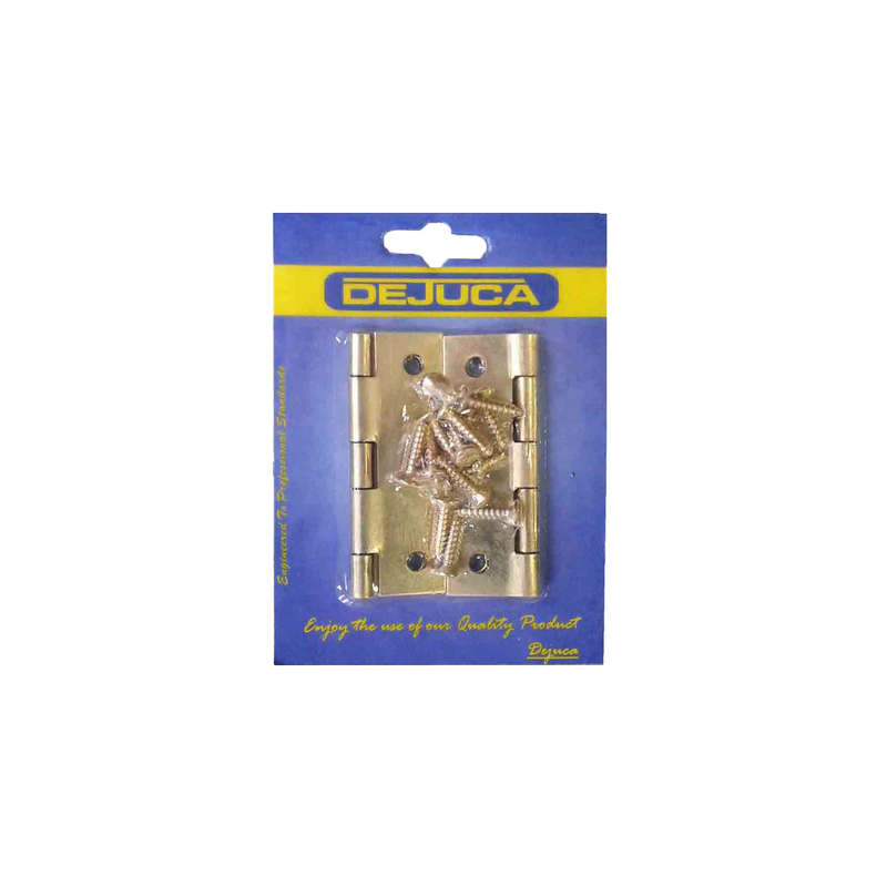 Dejuca - Butt Hinge - Bp - 75mm - 1pair/Card