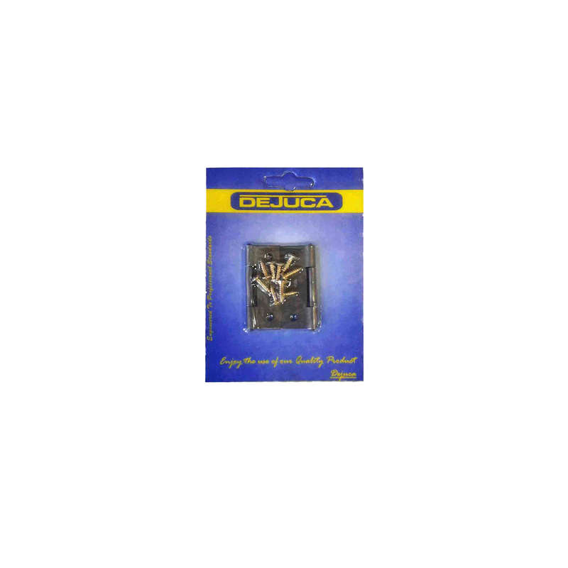 Dejuca - Butt Hinge - Sc - 50mm - 1pair/Card - 2 Pack