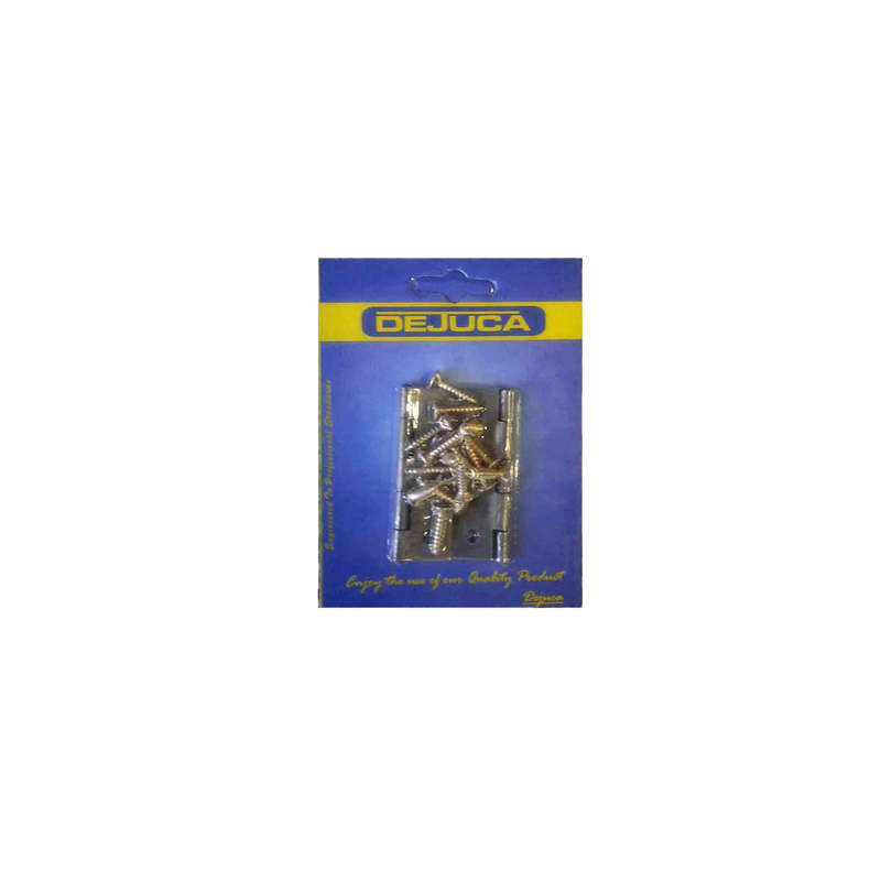 Dejuca - Butt Hinge - Sc - 65mm - 1pair/Card - 2 Pack