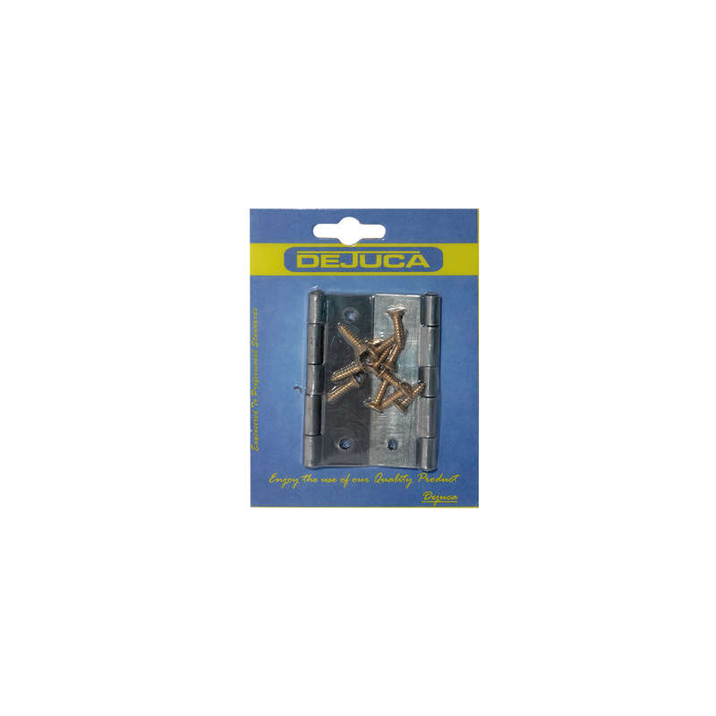 Dejuca - Butt Hinge - Sc - 75mm - 1pair/Card