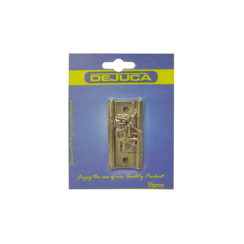 Dejuca - Flush / Sinkless Hinge - Bp - 65mm - 1pair/Card