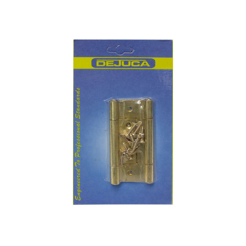 Dejuca - Flush / Sinkless Hinge - Bp - 100mm - 1pair/Card