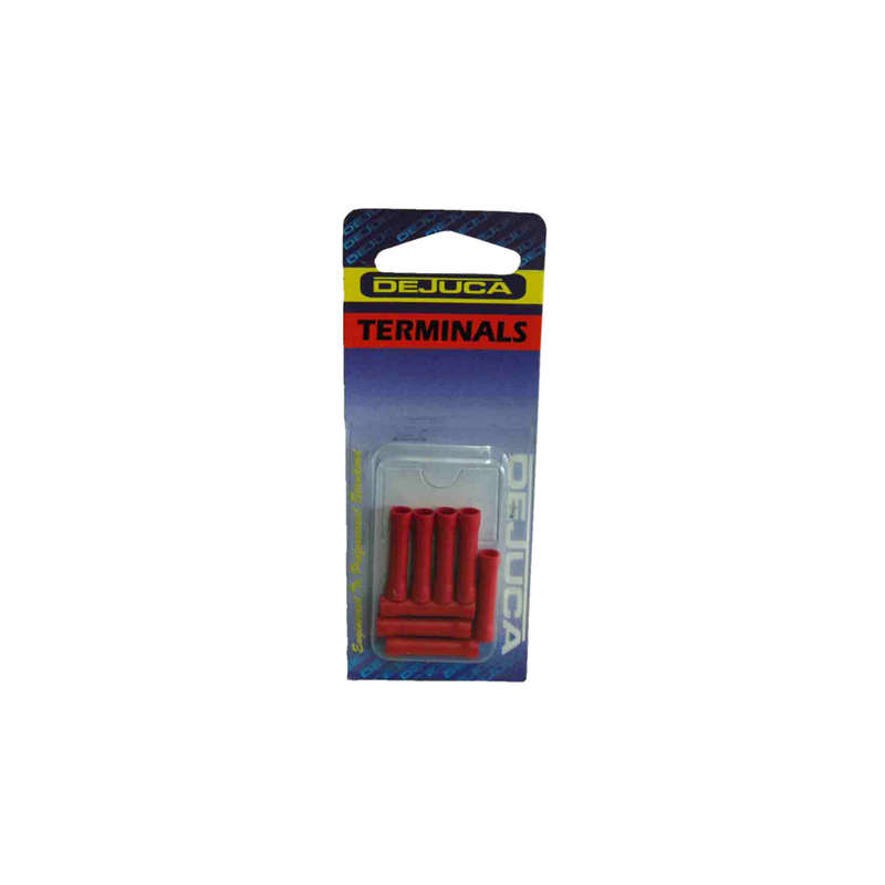 Dejuca - Terminal - Red - Butt - Connector - 0.5-1.5mm - Wire - 2 Pack