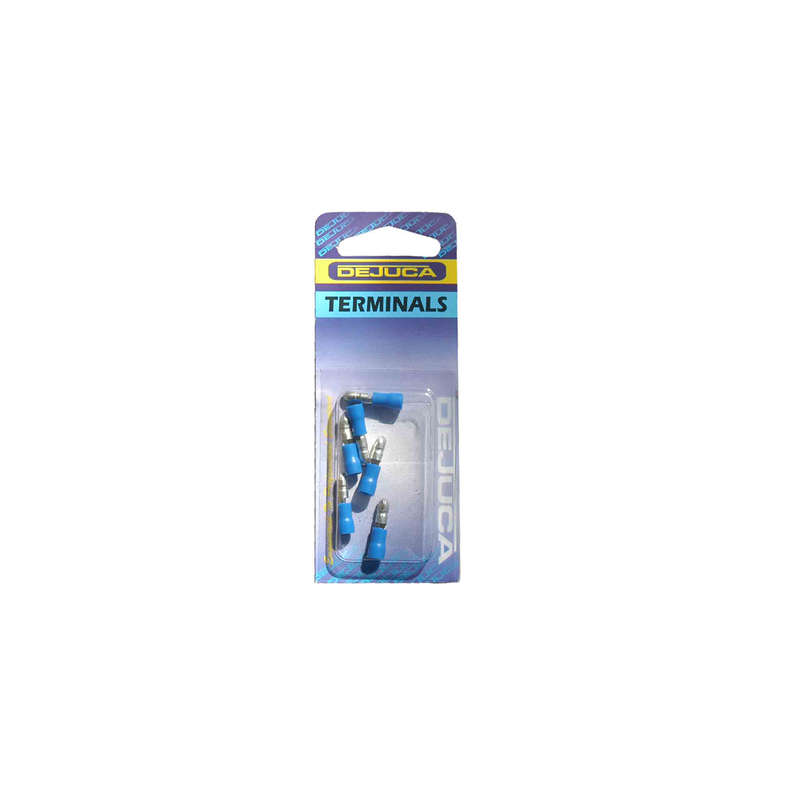 Dejuca - Terminal - Male - Bullet - 4mm - 6/Card