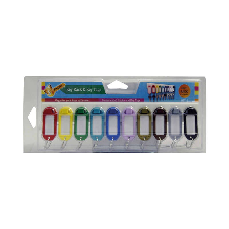 Key Tag Organizer - 10/Pack