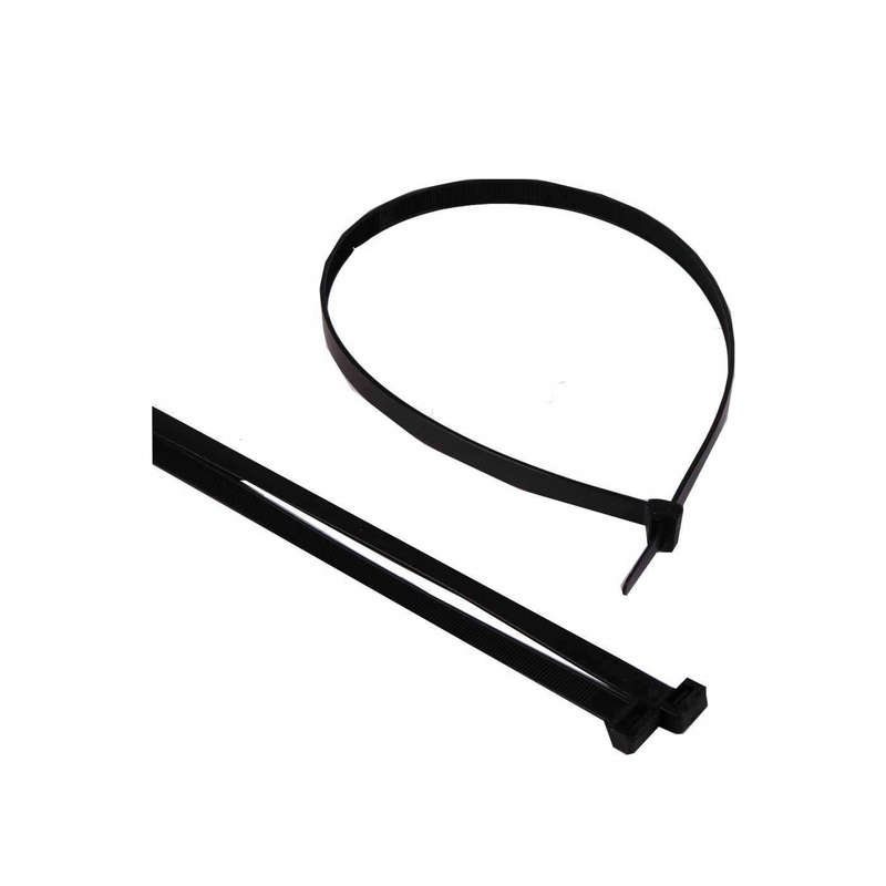 Dejuca - Cable Ties - Black - 650mm X 8.8mm - 25/pkt - 2 Pack