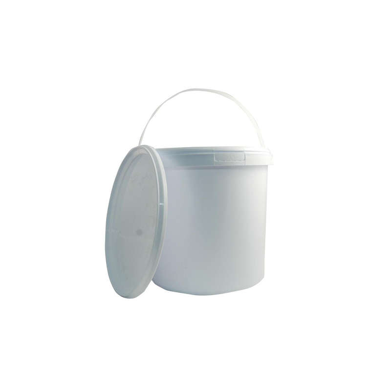 Plastic Bucket with Lid - 10lt - 2 Pack