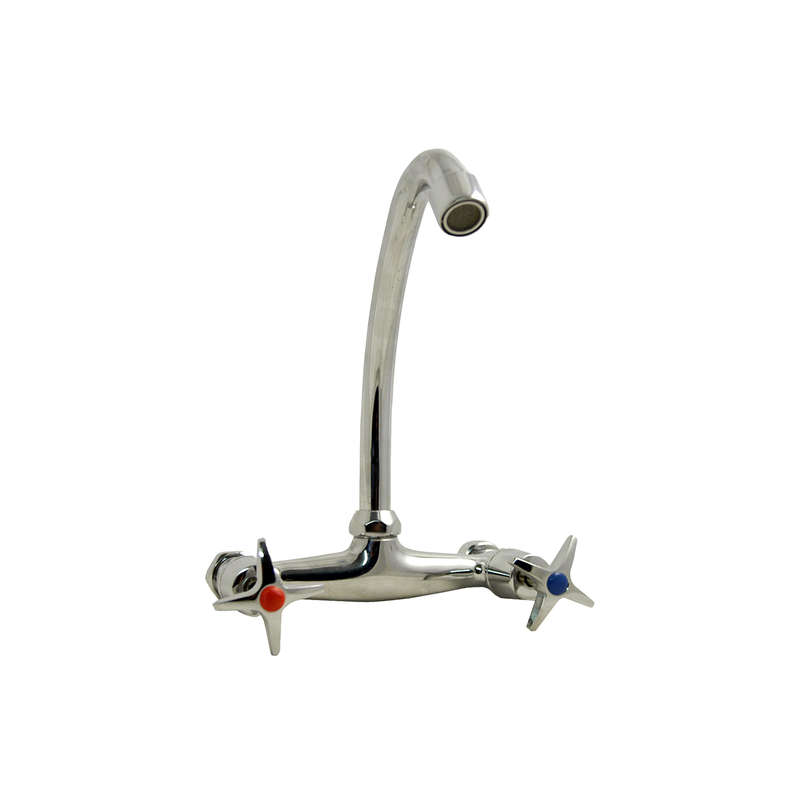 Dejuca - Sink Mixer - Wall Type - 1/2 Inch Cross - 2 Pack