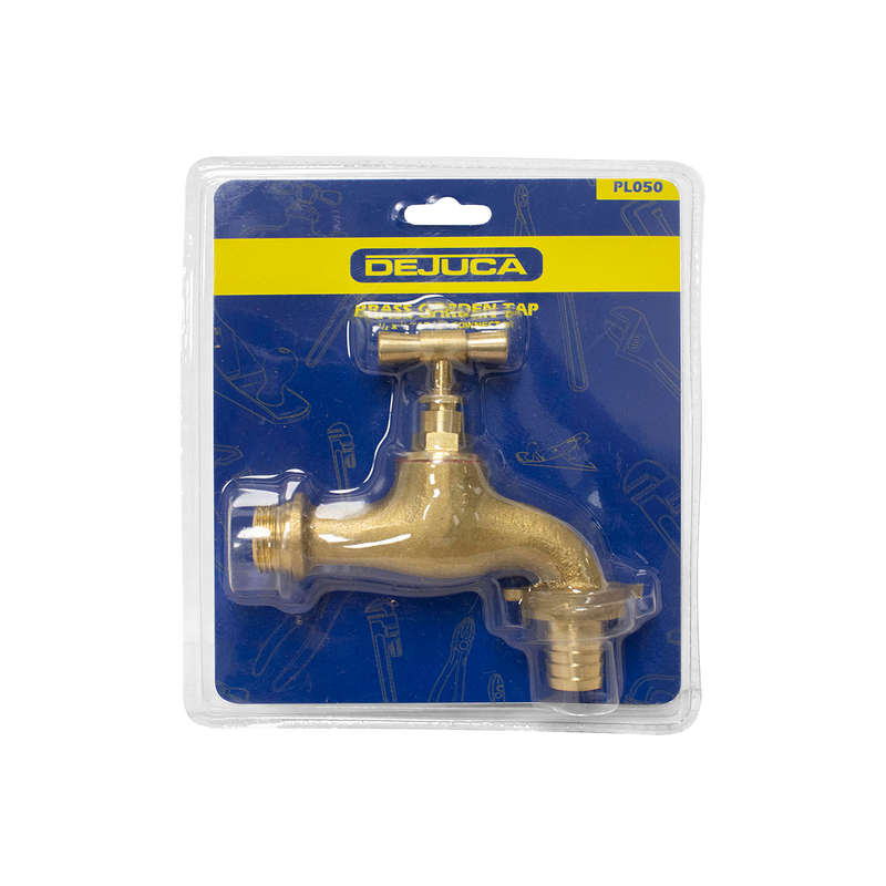Dejuca - Garden Tap - Brass - Lp - 1/2 X 1/2 Inch - 1/2 Inch Conn.