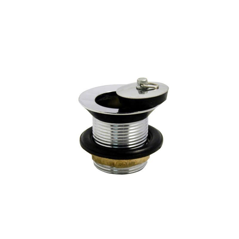Bath Waste - Brass - Cp - W/brs - Nut