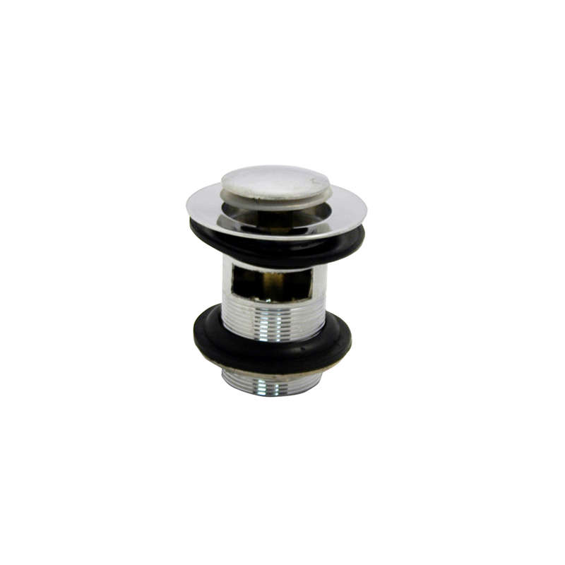 Basin Waste - Pop Up Plug - Slotted - Br - Cp