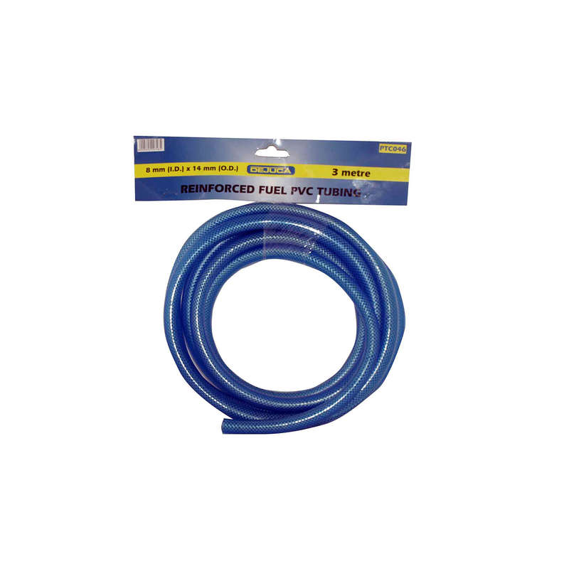 Dejuca - Fuel Pvc Tubing - Blue - R/f - 8mm X 14mm - 3m
