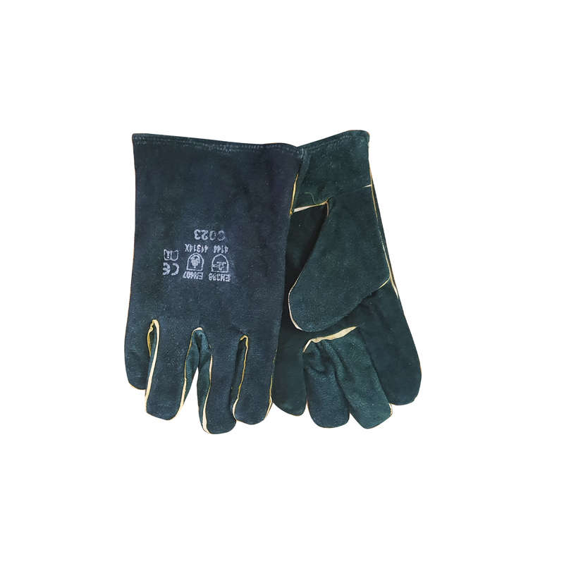 Welding Glove - Leather - Open Cuff - 27cm - 2 Pack