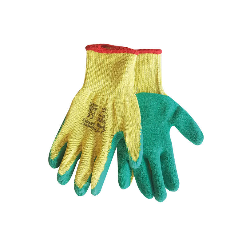 Glove - Gripper - Latex Coated - Rough Finish - 2 Pack
