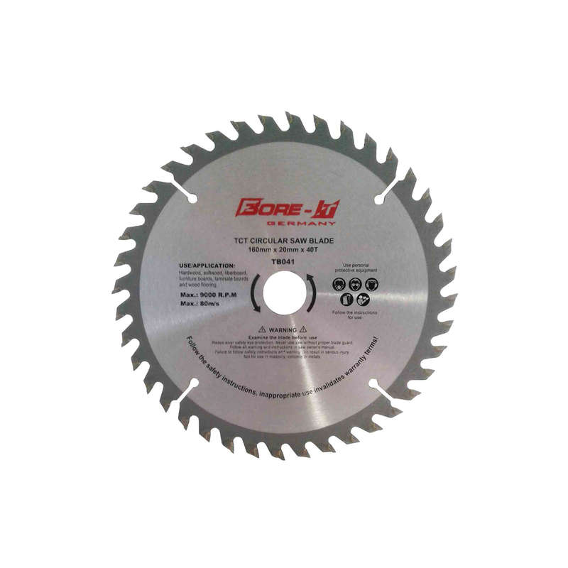 Bore-it - Circular Saw Blade - 160mm X 40t X 20/16b - 2 Pack