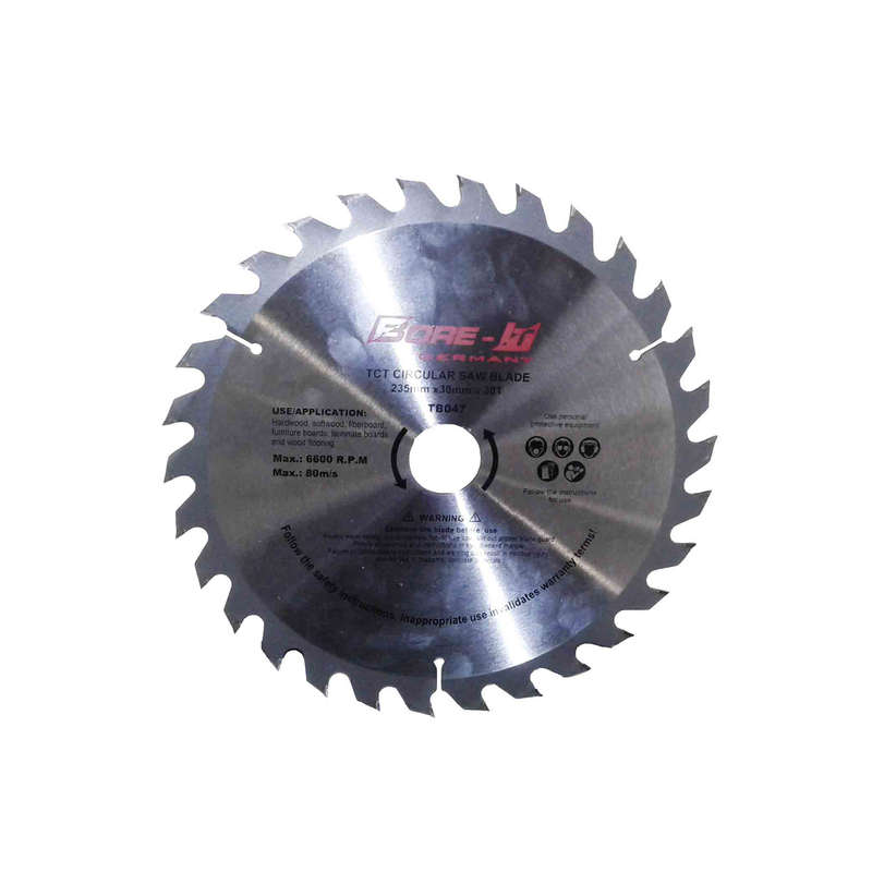 Bore-it - Circular Saw Blade - 235mm X 30t X 30/20/16b