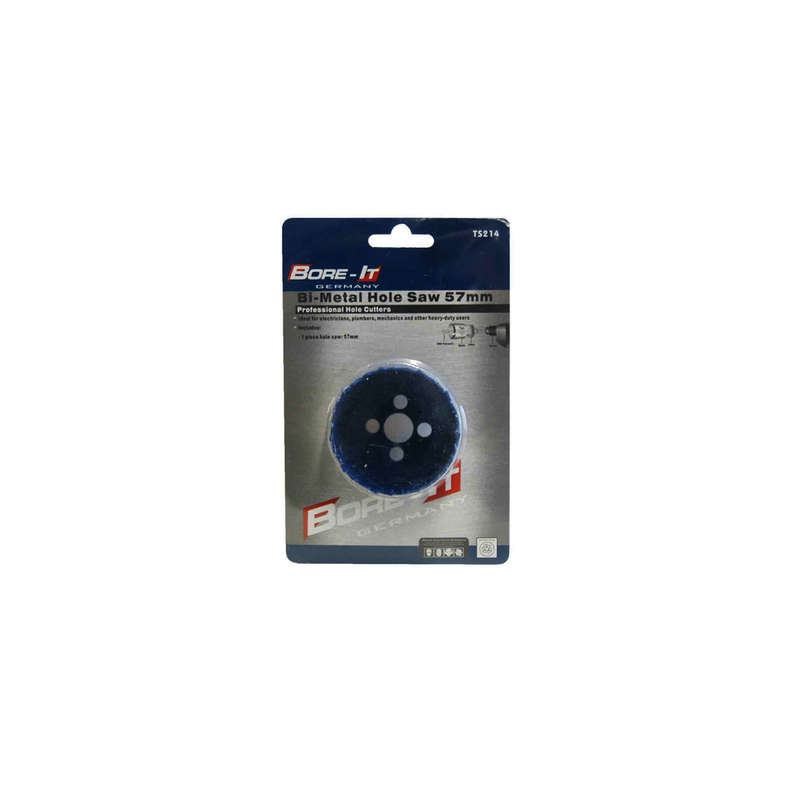 Bore-it - Hole Saw - Bi-metal - 57mm - 2 Pack
