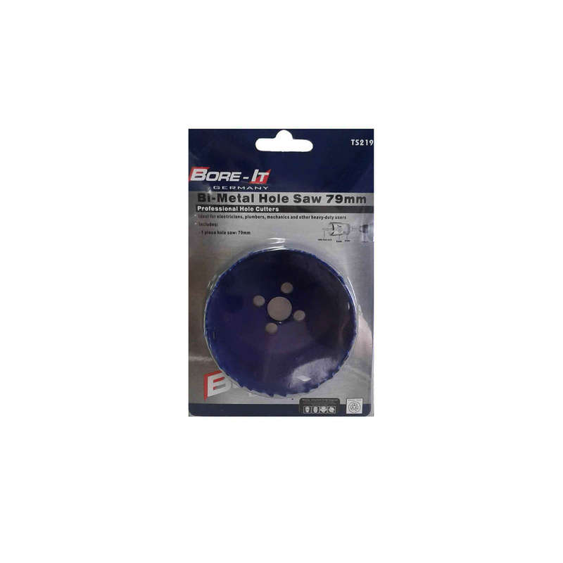 Bore-it - Hole Saw - Bi-metal - 79mm
