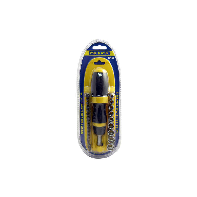 Ratchet S/driver - Bits and Sockets - 20/Piece