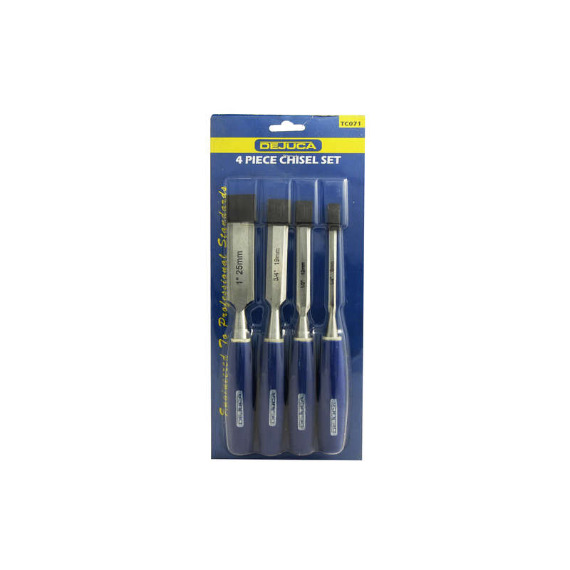 Dejuca - Wood Chisel Set - 4/piece - 2 Pack
