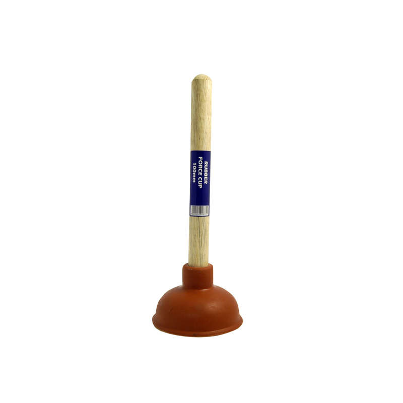 Force Cup Plunger - Rubber - 100mm
