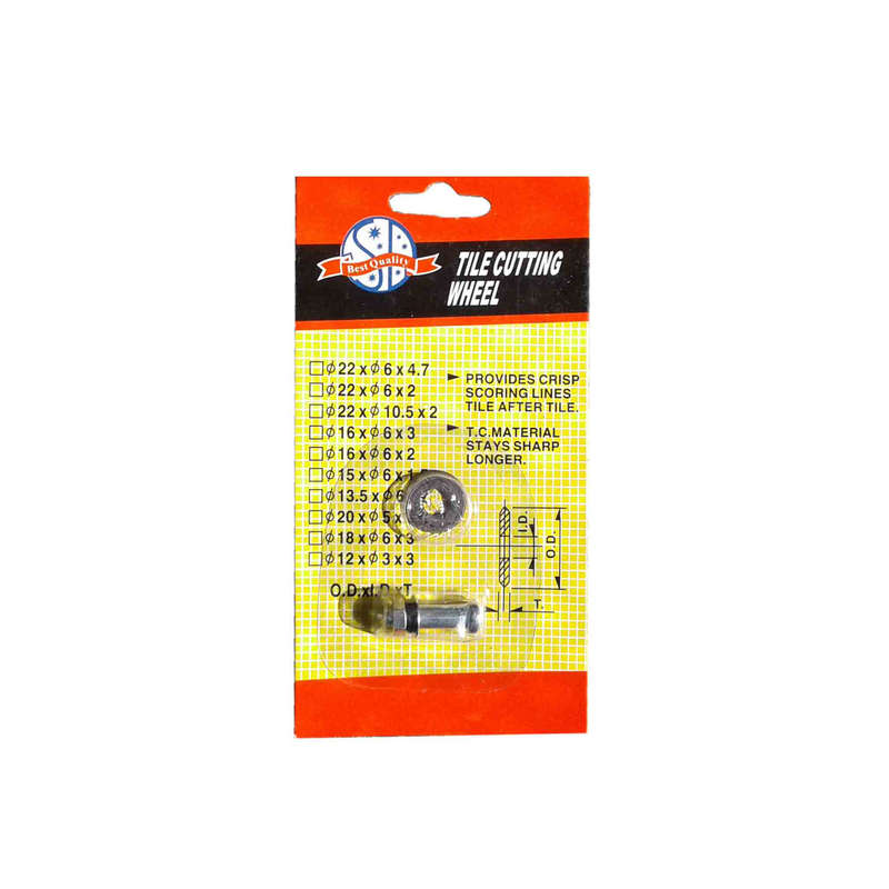 Tile Cutting Wheel - 15mm X 1.5mm - 2 Pack