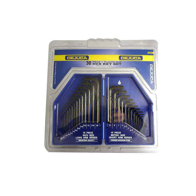 Dejuca - Allen Key Set - Metric/sae - 30/piece - 2 Pack