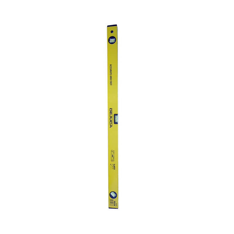 Dejuca - Spirit Level - Aluminum - 3 Vial - 1.5mm - 900mm - 2 Pack