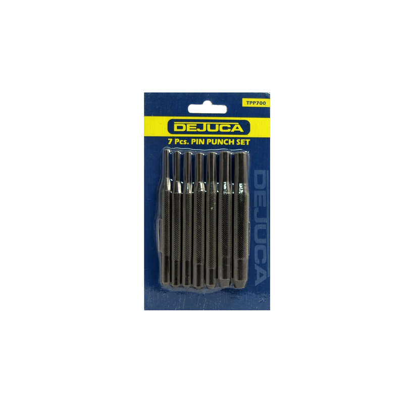 Dejuca - Pin Punch Set - 2-10mm - 7 Piece / Card