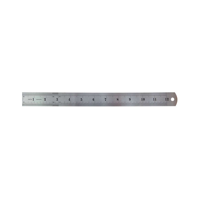 Stainless Steel Ruler - 300mm - 2 Pack