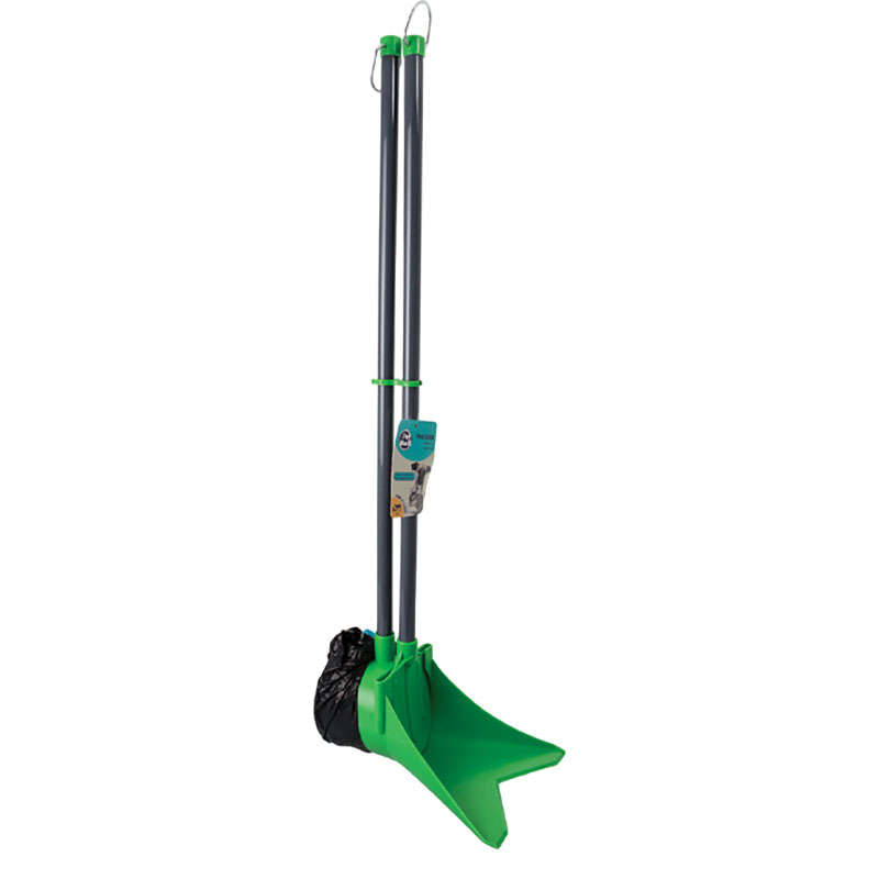 Poop Scoop - Pet Waste Collector - Spade with Bag Holder