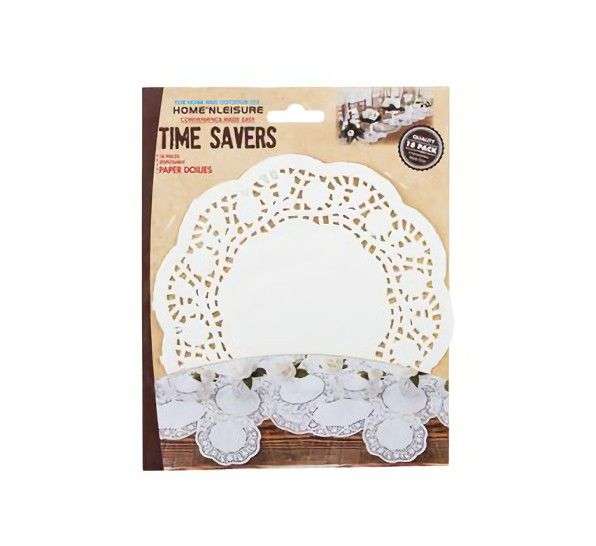 Paper Dollies - Household Accessories - Dining - 25 cm - 60 Pieces - 2 Pack