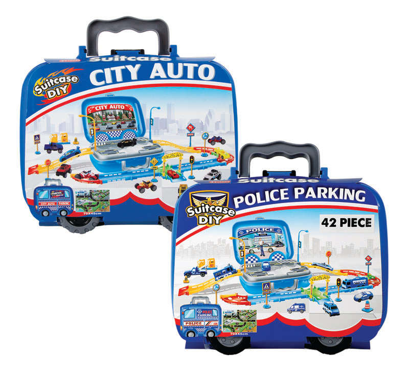 City Auto Set - Childrens Car Toy - Assorted Colours - DIY - 2 Pack