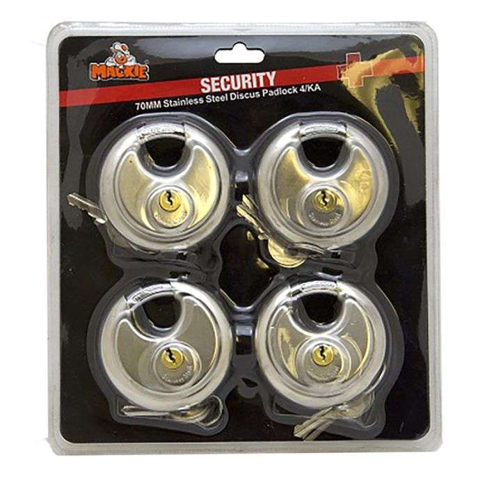 Mackie - Padlock Discus 4X K/Alike 70mm
