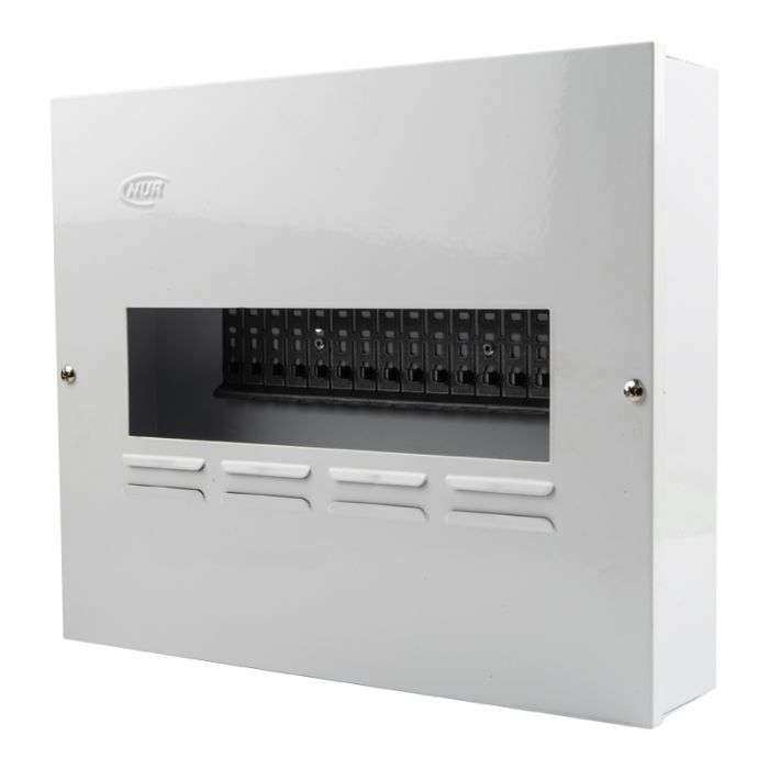 Distribution Board Mini Rail 16W Surface Metal