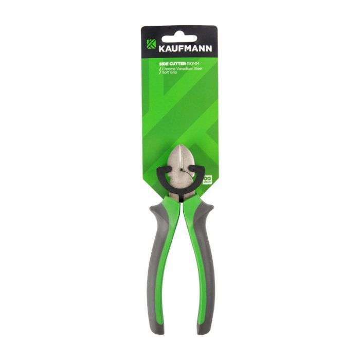 Kaufmann - Side Cutter Pliers Soft Handle 150mm - 2 Pack