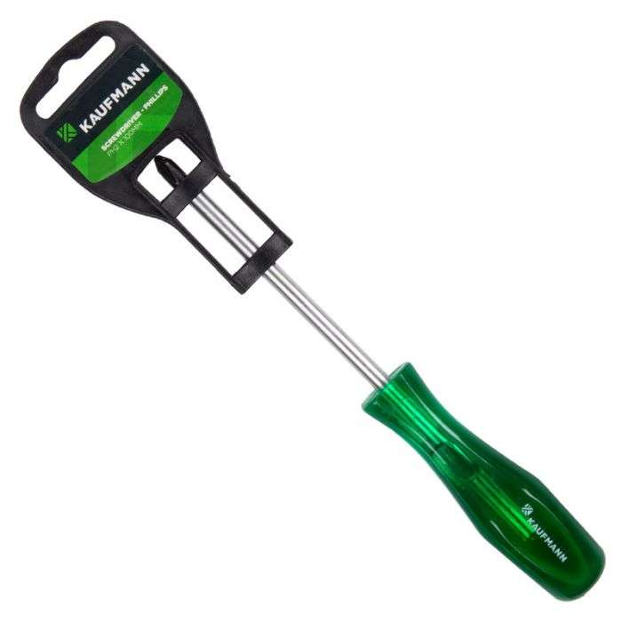 Kaufmann - Screwdriver Phillips Ph2x100mm - 2 Pack