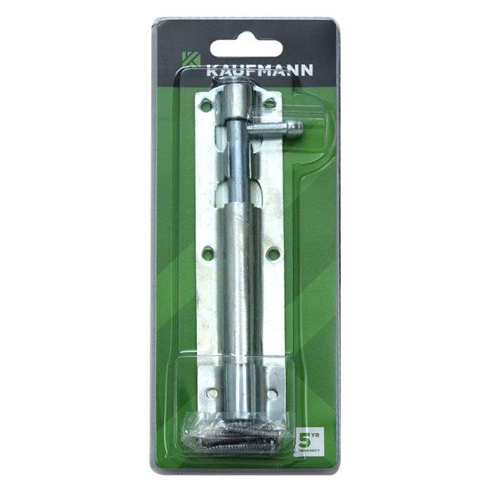 Kaufmann - Barrel Bolt 150mm Galv - 2 Pack