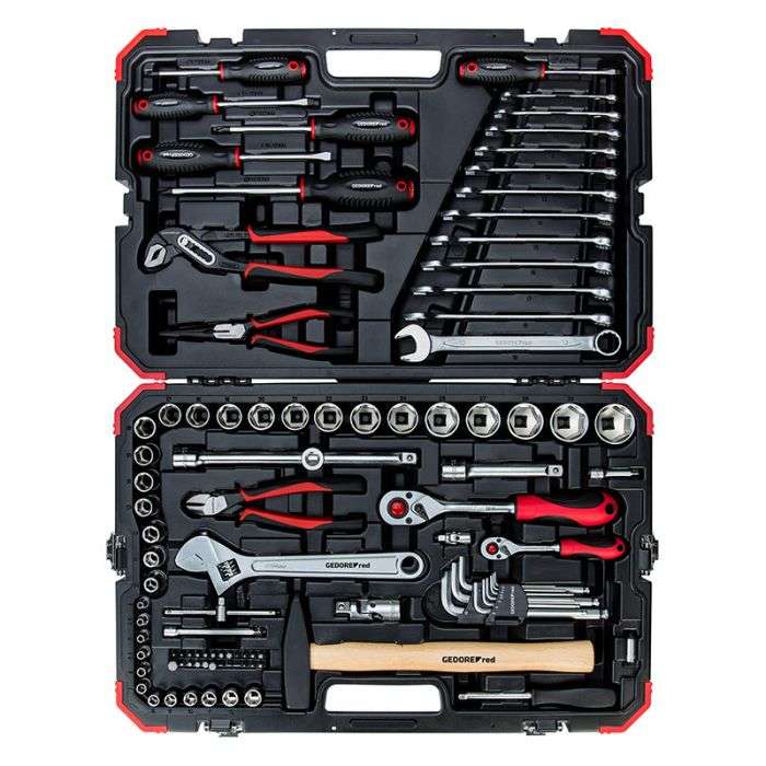 Gedore - Red Socket Set 100Piece 1/2In 1/4In R46003100