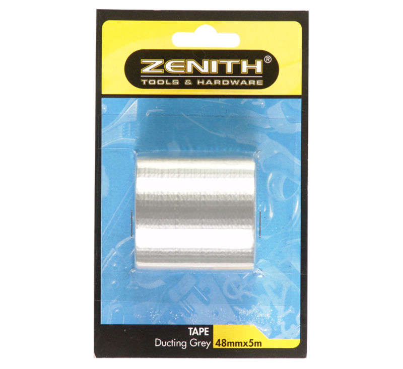 Zenith - Duct Tape - Grey (48mm x 5m)