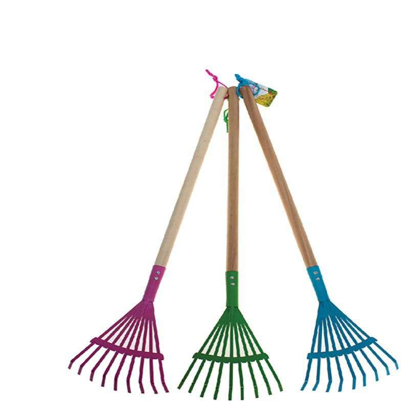 Garden Monsters Kids Leaf Rake 67cm - 2 Pack