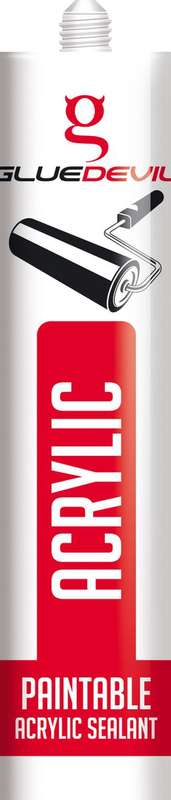 Glue-Devil Silicone 260ml (White) - 2 Pack