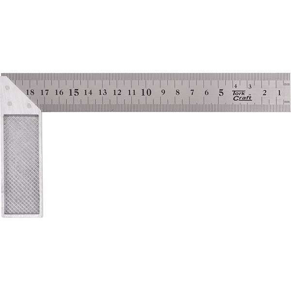 Aluminium Tri Handle Square 200mm - 2 Pack
