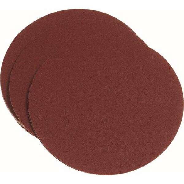 Sanding Disc 150mm 60 Grit 10 Piece Hook and Loop - 2 Pack
