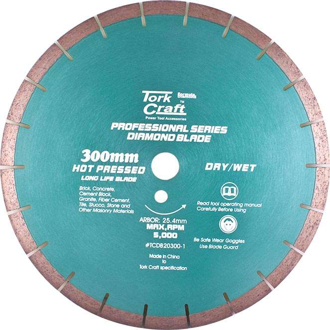 Tork Craft - Dia. Blade 300 x 12 x 25.4mm Gen. Purp.