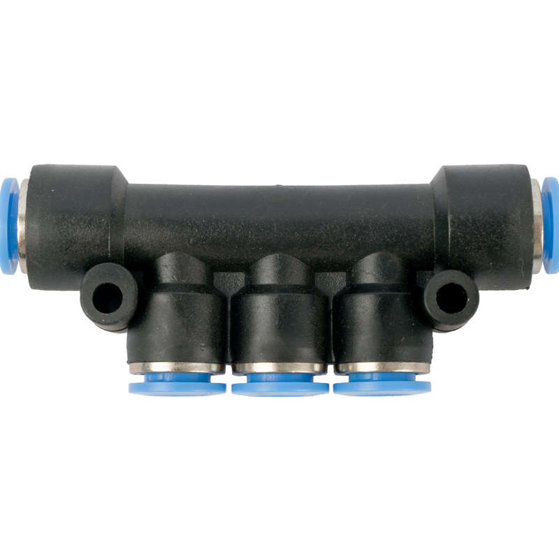Aircraft - Pu Hose Fitting Manifold 8mm-8mm - 2 Pack