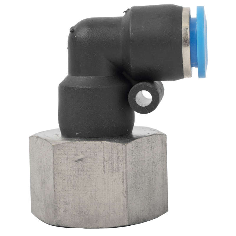 Aircraft - Pu Hose Fitting Elbow 8mm-1/2 F - 2 Pack